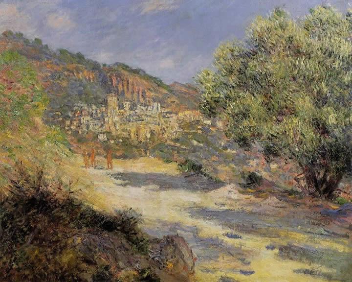 Claude Monet The Road to Monte Carlo